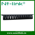 Alta qualidade Netlink 19inch 2u gerente de cabos com escova